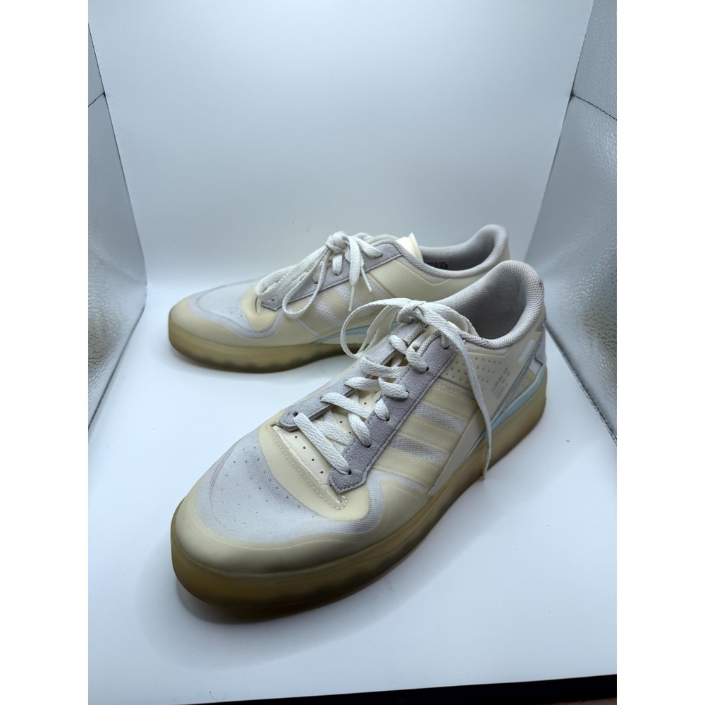 Adidas Forum Tech Boost Q46357 Mens 11 Sneaker White Sky Tint Basketball Shoes